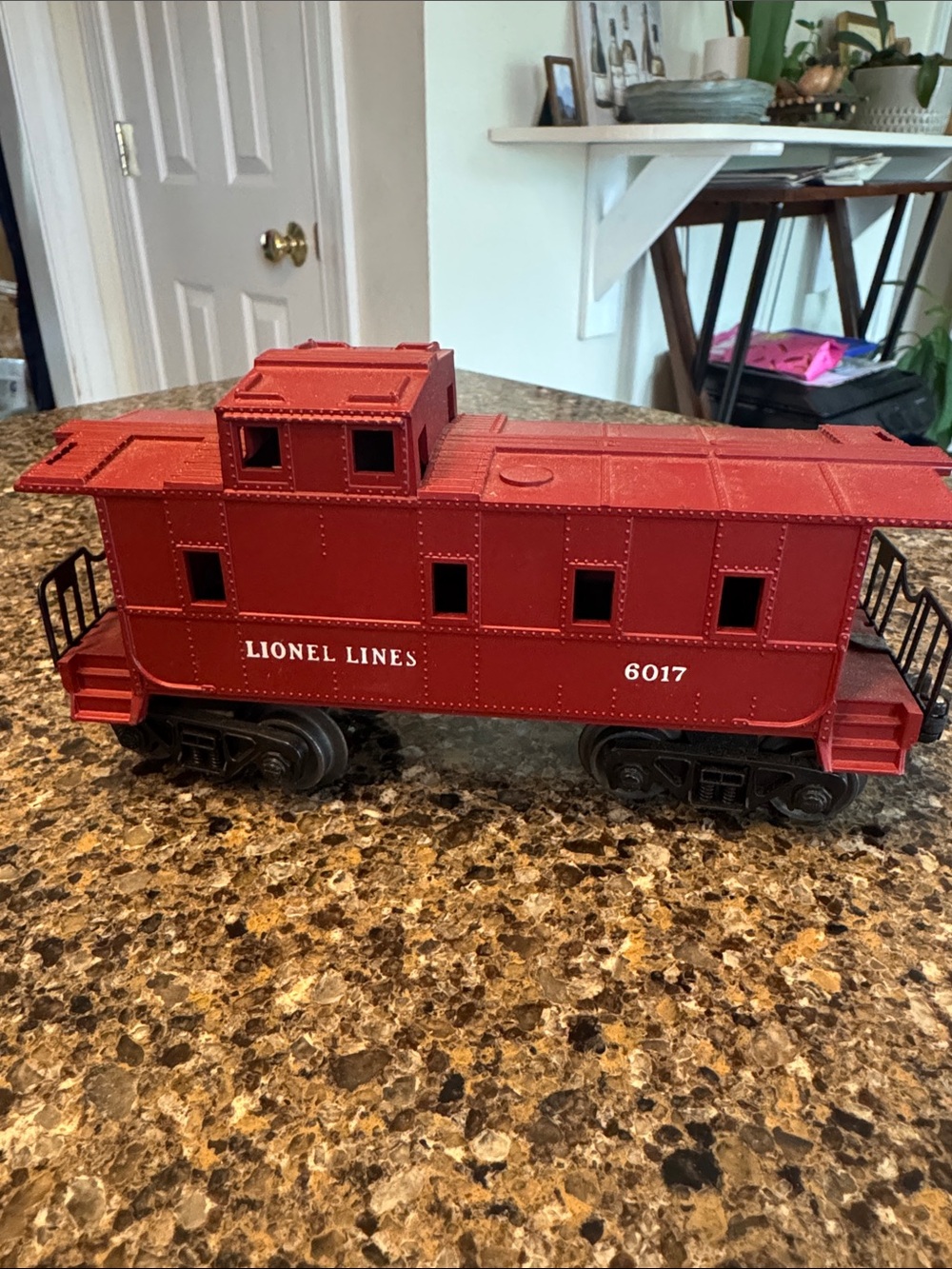 Lionel Train Caboose PostWar O Gauge Model Train Car #6017